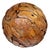 Burnt Umber A Vintage X-Large Wooden Ball For Sale - Image 8 of 10