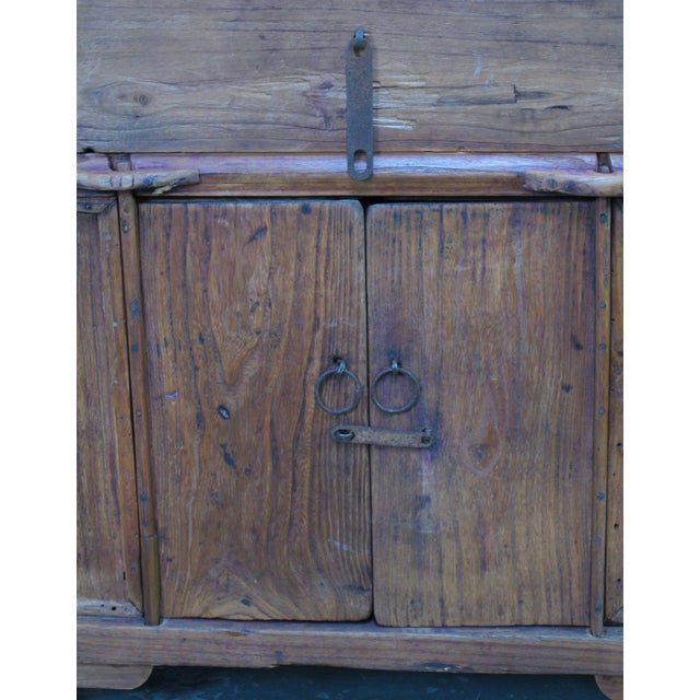 3 Drawer Poplar Sideboard For Sale - Image 10 of 13