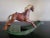 Vintage Wooden Rocking Horse For Sale - Image 13 of 13