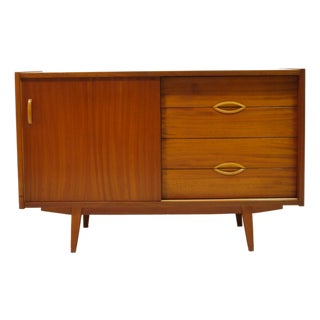 Mid-Century Beech and Spruce Sideboard, Germany, 1960s For Sale