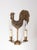 1950s Antique French Wall Sconce Rooster in Bronze, 1950s For Sale - Image 5 of 6
