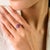 Ruby Red Art Deco Inspired Emerald Cut Ruby Sapphire & Diamond Ring Size 5 in 18k Gold For Sale - Image 8 of 15