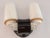 Black Model 6066 Sconce in Ceramic by Wilhelm Wagenfeld for Lindner, 1950s For Sale - Image 8 of 13