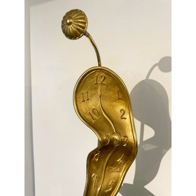 Salvador Dali, Profile of Time (Time in the Fourth Dimension), 1970 - A Pair Mounted on Marble Columns For Sale - Image 9 of 16