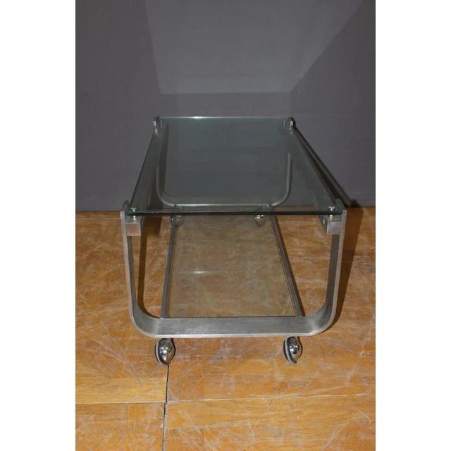 Coffee Table with Two Trays, 1970s For Sale - Image 3 of 9