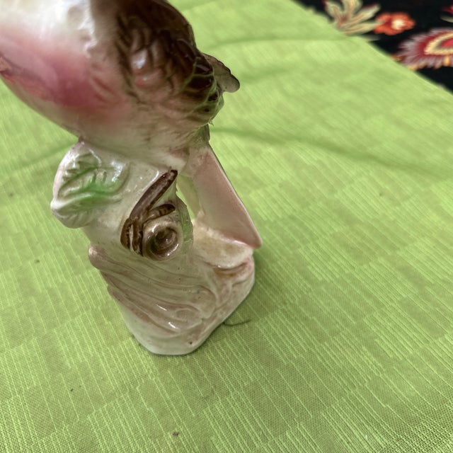 Vintage Brown, Ceramic Bird Figurine For Sale In Atlanta - Image 6 of 8