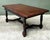 Wood Vintage Hand Carved Extendable Dining Table For Sale - Image 7 of 13