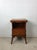 Brown Mid Century Colonial Revival Solid Maple Nightstand With Drawer and Tall Tapered Legs For Sale - Image 8 of 15