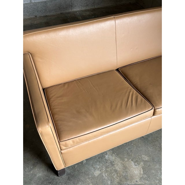 Animal Skin 2000s Ludwig Mies Van Der Rohe for Knoll Krefeld Settee For Sale - Image 7 of 11