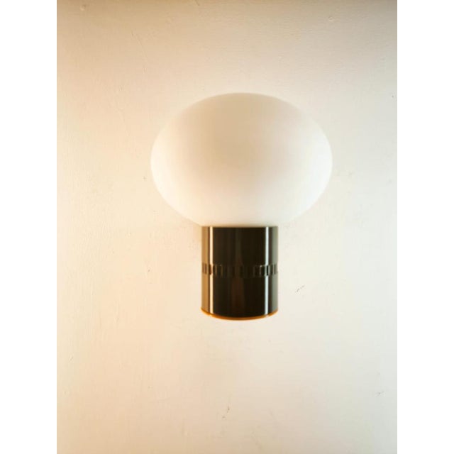 Space Age Wall Light with Oval Glass For Sale - Image 6 of 11