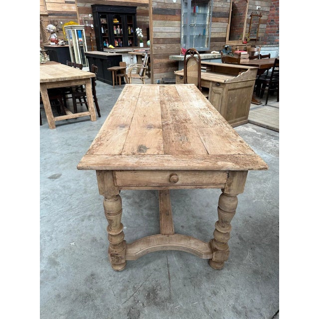 19th Century Farmhouse Table For Sale - Image 12 of 18