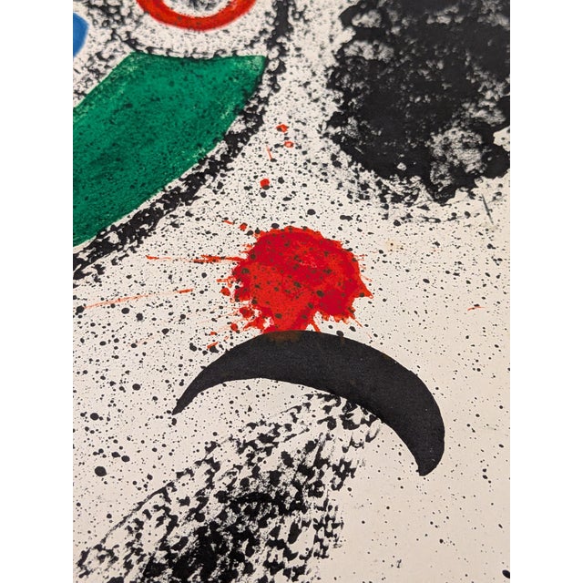 1960s Joan Miro, Surrealist Composition Limited Edition, 1968, Lithograph For Sale - Image 5 of 6