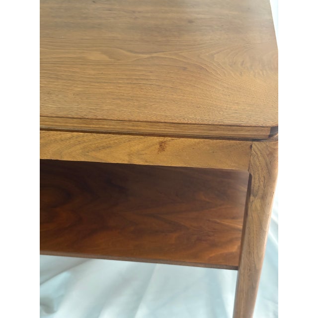 Wood Vintage Drexel Declaration Kip Stewart Side Table For Sale - Image 7 of 12