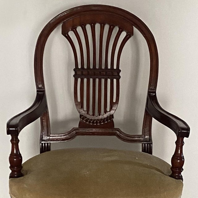 Late 19th Century French Neoclassical Louis XVI Style Dining Room Set, Set of 15 For Sale - Image 12 of 18