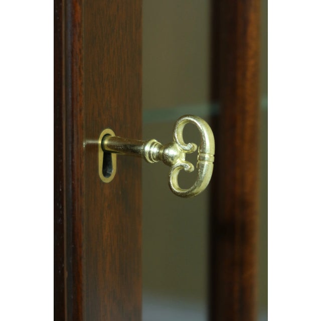 Henkel Harris Model 2365 Mahogany Breakfront For Sale In Philadelphia - Image 6 of 13