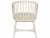 Transitional Transitional Shoreline Rattan Dining Chair, White For Sale - Image 3 of 5