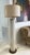 Antique Wooden Column Floor Lamp For Sale - Image 4 of 5