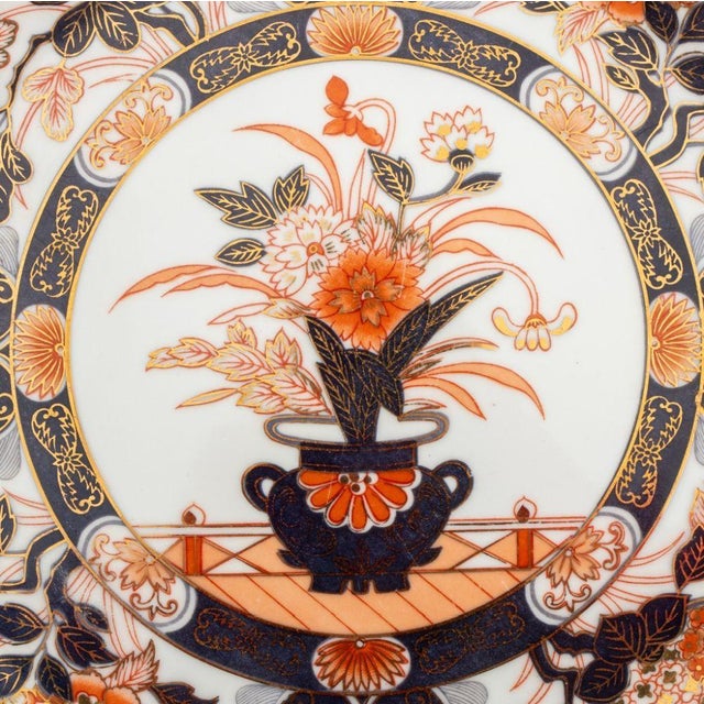Japanese Imari Porcelain Plates, 4 For Sale - Image 4 of 5