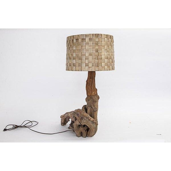 Large Driftwood Table Lamp Chairish