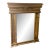 Antique Classical Style Gold Mirror With Bevel Edges For Sale