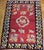 Red Vintage Caucasian Karabagh Kilim, Handwoven Floral Pattern, Red & Black, 7x10 For Sale - Image 8 of 12