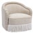 Tan Pamela Tan Chenille Tassel Lounge Chair For Sale - Image 8 of 8