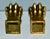 Antique French Empire Brass Claw Feet Ormolu For Sale - Image 10 of 12