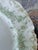 Late 19th Century Elite Works Limoges France Porcelain Salad Plates (9) Green Floral Garland Scalloped Edge For Sale - Image 4 of 9