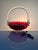 Mid-Century Modern Handmade Candy Dish in Ruby ​​Glass, Italy, 1960s For Sale - Image 3 of 12