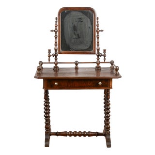 Dressing Table with Mirror and Frames For Sale