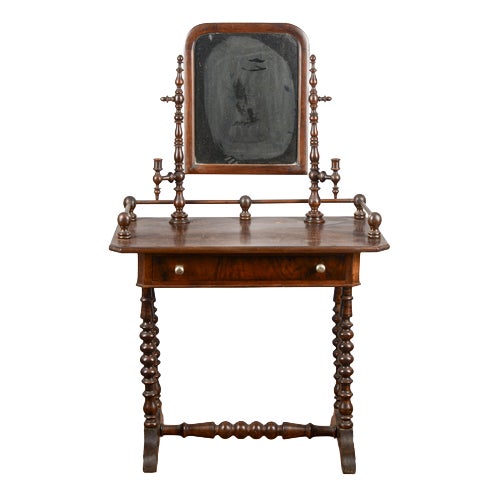 Dressing Table with Mirror and Frames For Sale