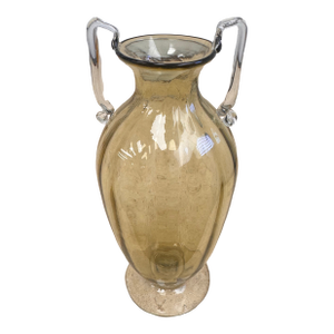 Murano Glass Amphora Vase Designed by Vittorio Zecchin for Venini, Italy, Circa 1920