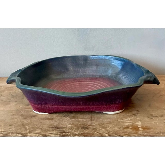 Vintage Boho Studio Pottery Bowl For Sale - Image 11 of 11