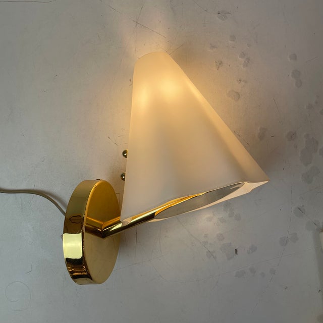 Murano Glass Wall Lamps, Italy, 1980s, Set of 2 For Sale - Image 4 of 14