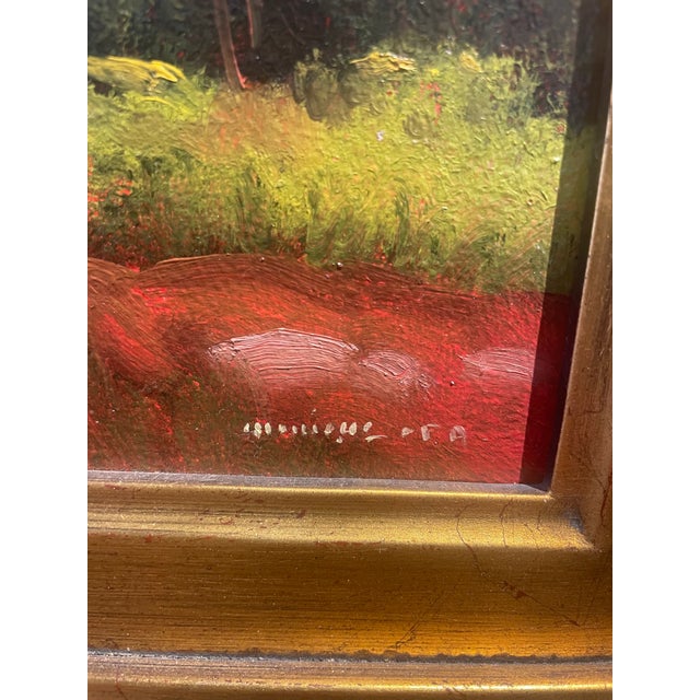 2000 - 2009 Original Oil “This Time Again” by Monique Sakellarios For Sale - Image 5 of 11