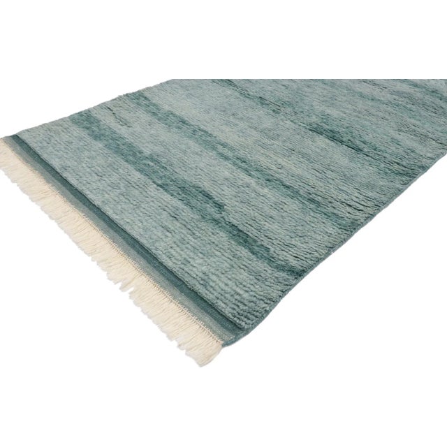 Abstract Moroccan Style Rug - 02'11 X 05'02 For Sale - Image 3 of 10