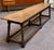 Antique English Oak Full Width Refectory Bench With Generous Seating c.1920 Antique English Oak Full Width Refectory Bench...