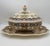 Large Vintage Hand Painted French Vieux Rouen Tureen with Charger, 1930s For Sale - Image 4 of 18