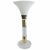 1960s Vintage Lucite Brass Urn Table Lamp Frosted Glass Shade, 1960s For Sale - Image 5 of 5