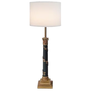 1960s Regency Brass Ivy Lamp