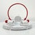 1980s Tea Service by Luigi Saccardo & Materassi Massimo for Mas Italy, 1980s For Sale - Image 5 of 9