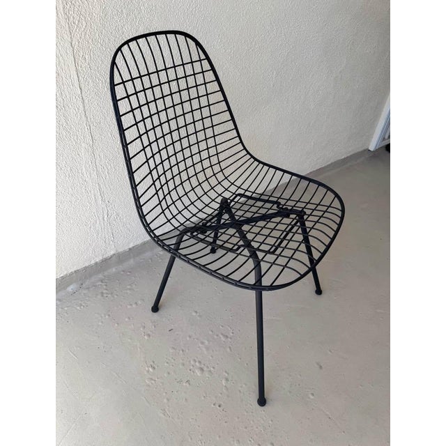 Authentic vintage 1st generation Eames LKX metal wire chair from 1951. Very rare! I bought this from a vintage store years...