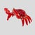 Vintage Red Murano Glass Crab Sculpture, 1960s For Sale - Image 9 of 9
