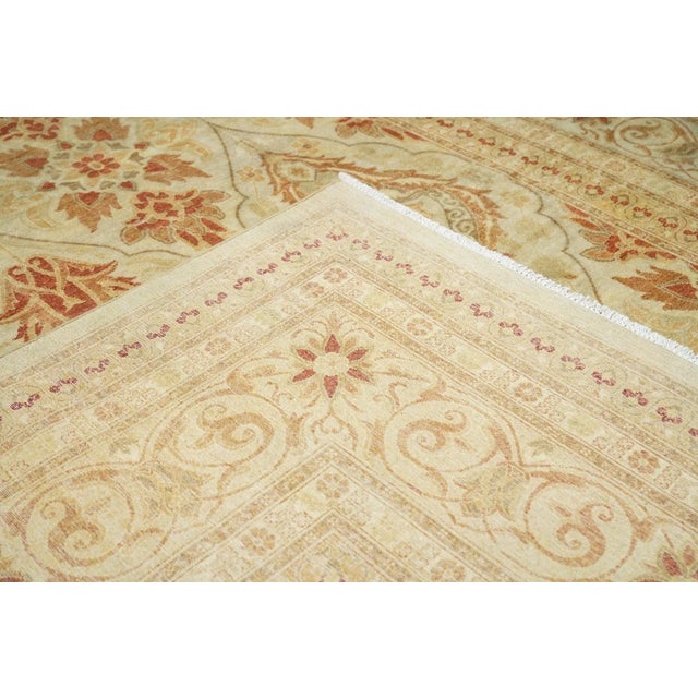 Textile Tabriz Rug 10'0'' X 13'5'' For Sale - Image 7 of 11
