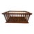 Farmhouse Large Antique Oak Slat Market Basket | Primitive General Store Produce Display Crate | Mission Style Farmhouse Storage For Sale - Image 3 of 17