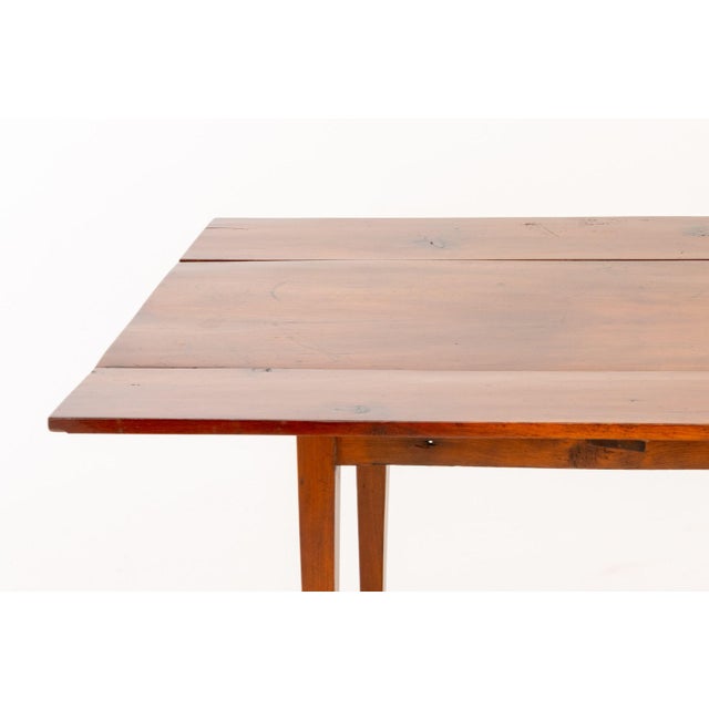 American Large Cherrywood Wake Table For Sale - Image 11 of 12