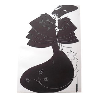 Vintage Poster Lithograph - 15.5"" X 22,75" For Sale