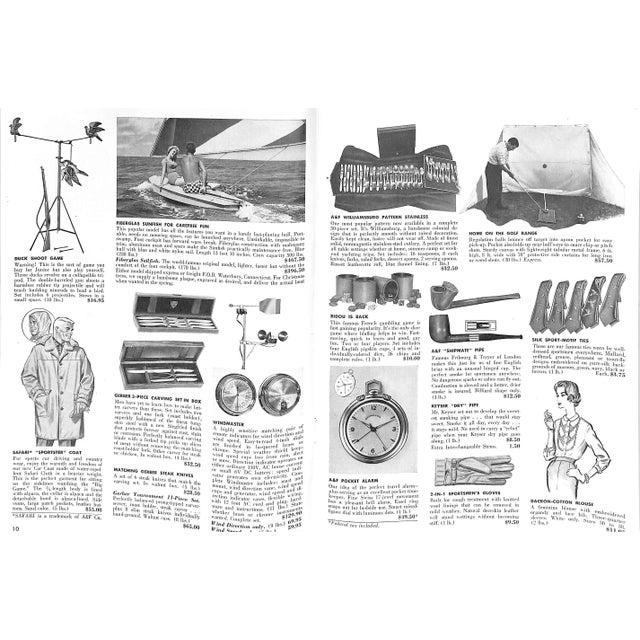 Paper Abercrombie & Fitch the Christmas Trail 1959 Catalog For Sale - Image 7 of 18