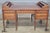Store Item: Kittinger George Washington Mahogany Presidental Partner's Desk Sheraton Style Description: Copied from George...
