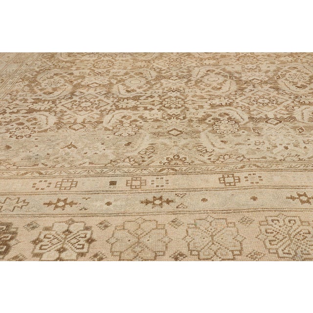 Late 19th Century Late 19th Century Persian Mahal Rug, 07'00 X 16'01 For Sale - Image 5 of 10